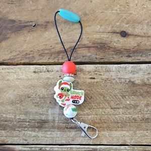 Grinch Mode Keychain